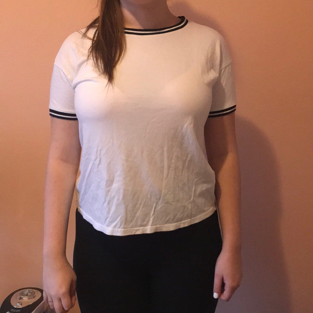 Simple white shirt